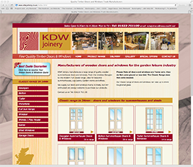 KDWwebsitedesignhucknallnottingham